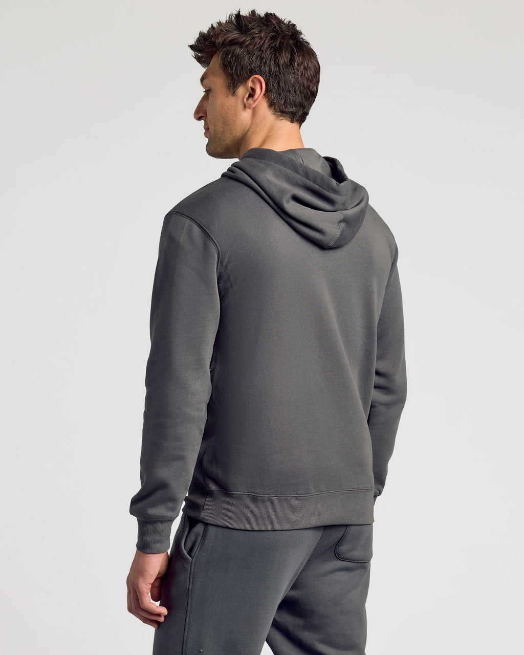 Carbon Fleece French Terry Pullover Hoodie