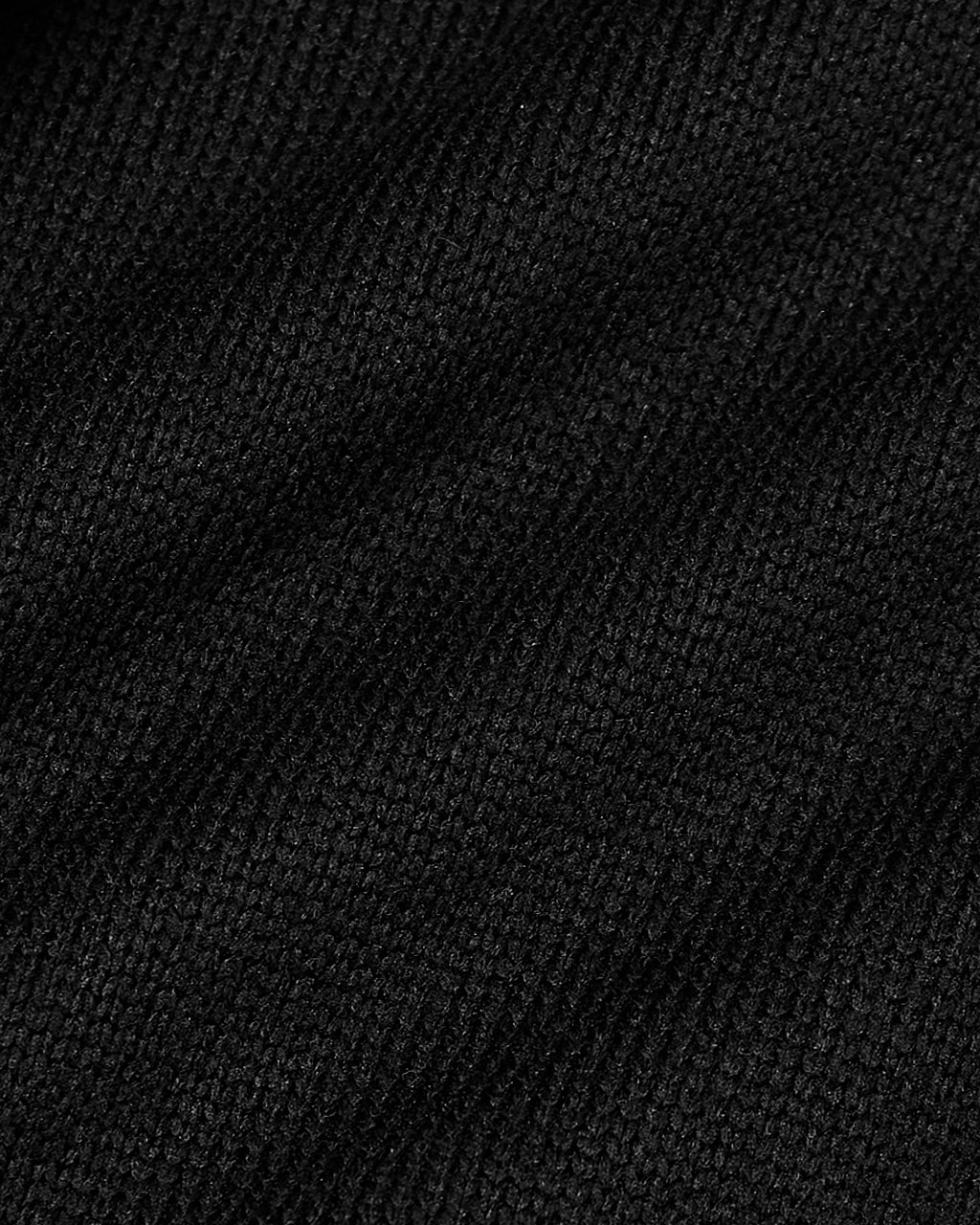 Black Sweater Fleece Jacket