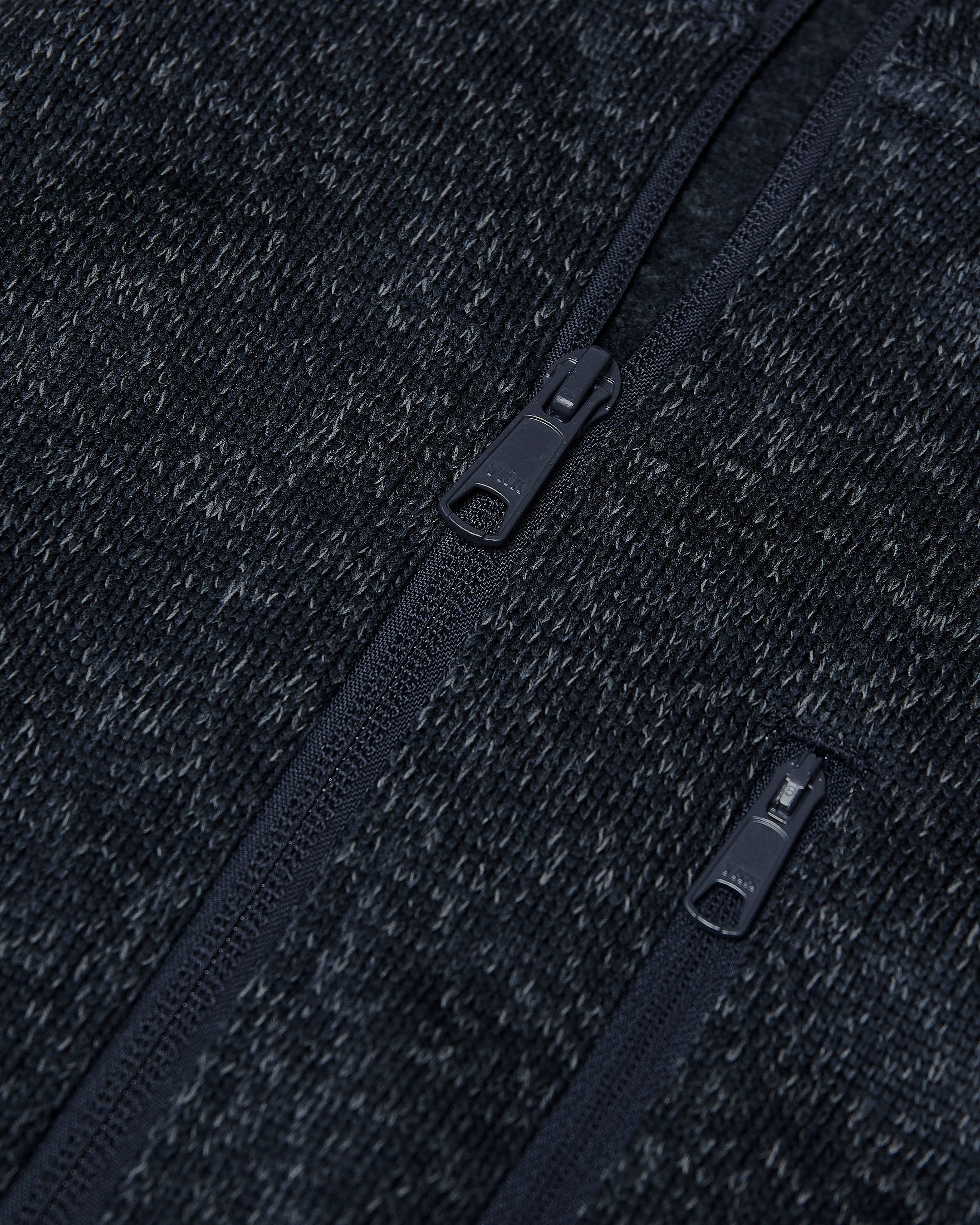 Navy Sweater Fleece Jacket