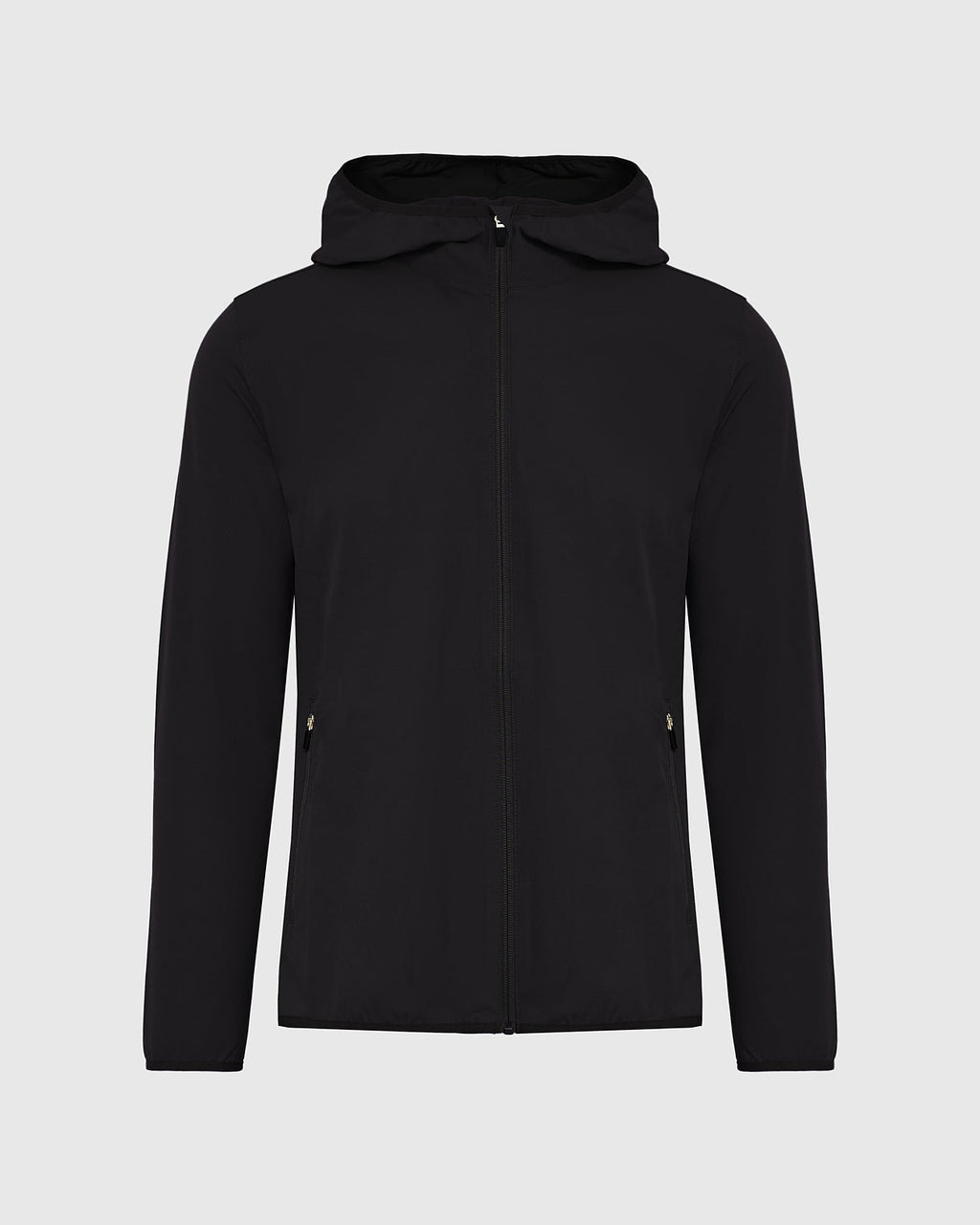 Black Tech Windbreaker