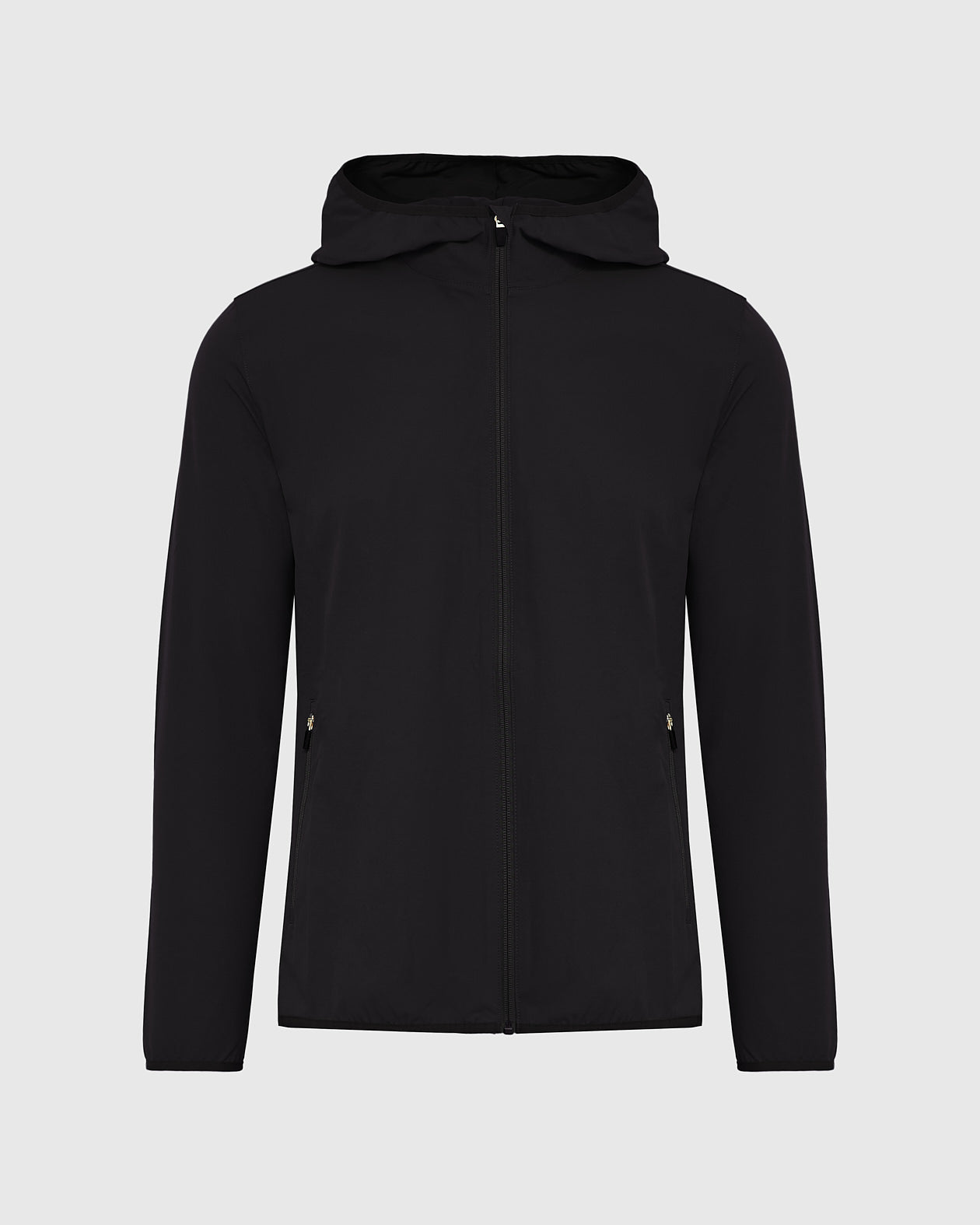 Black Tech Windbreaker
