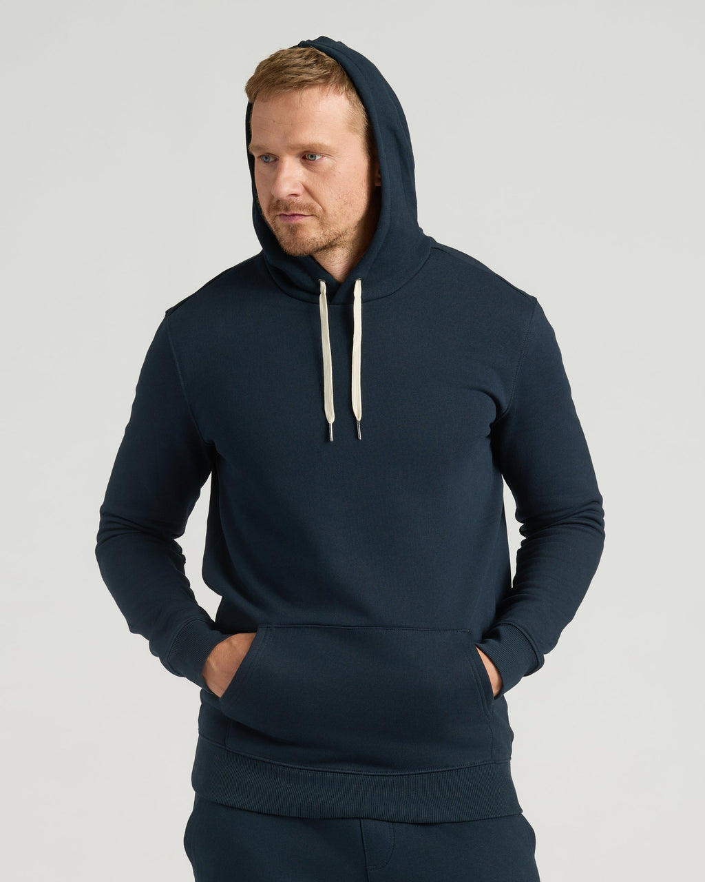 Navy Tall Fleece Pullover Hoodie & Joggers 2-Pack