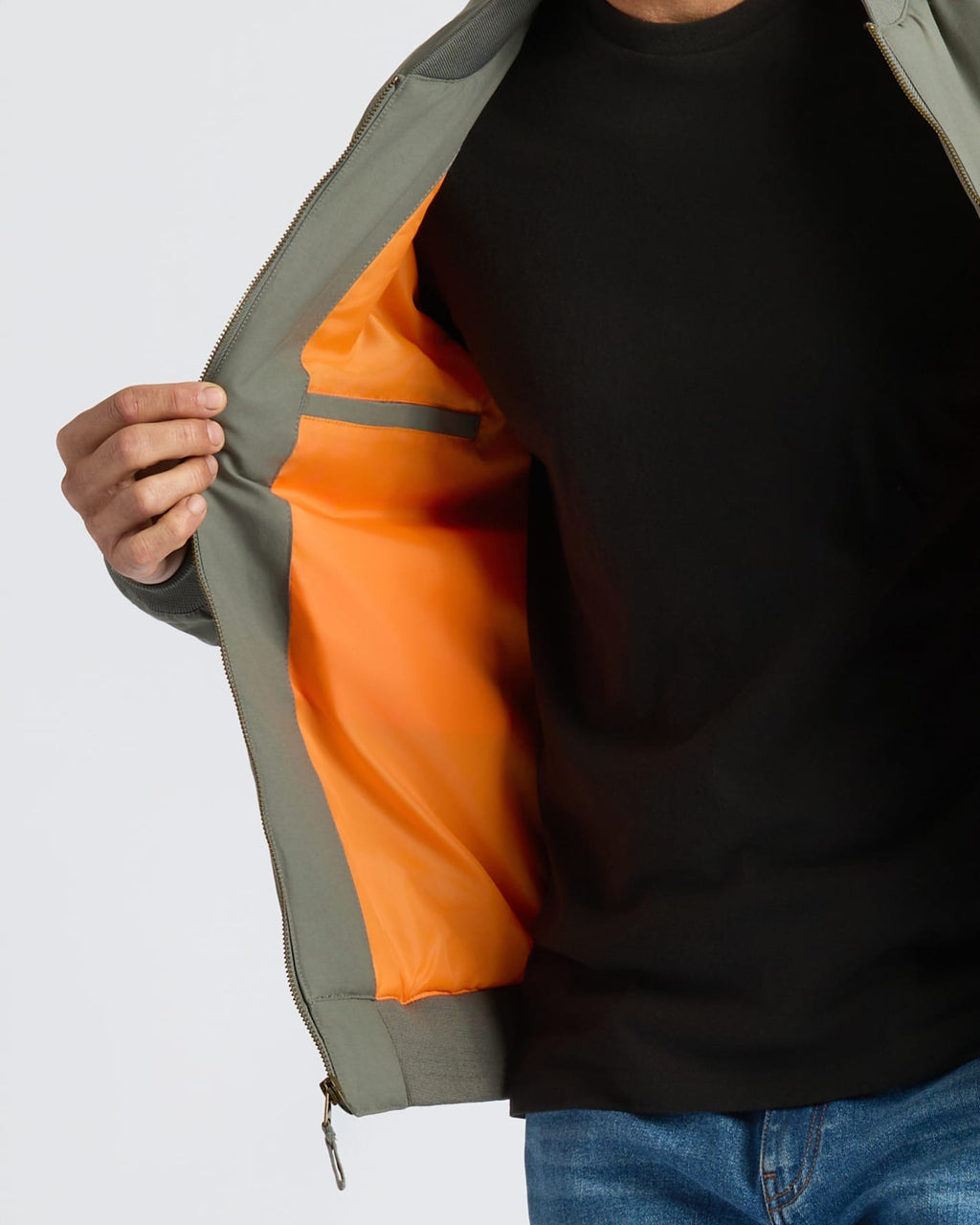 Carbon Bomber Jacket
