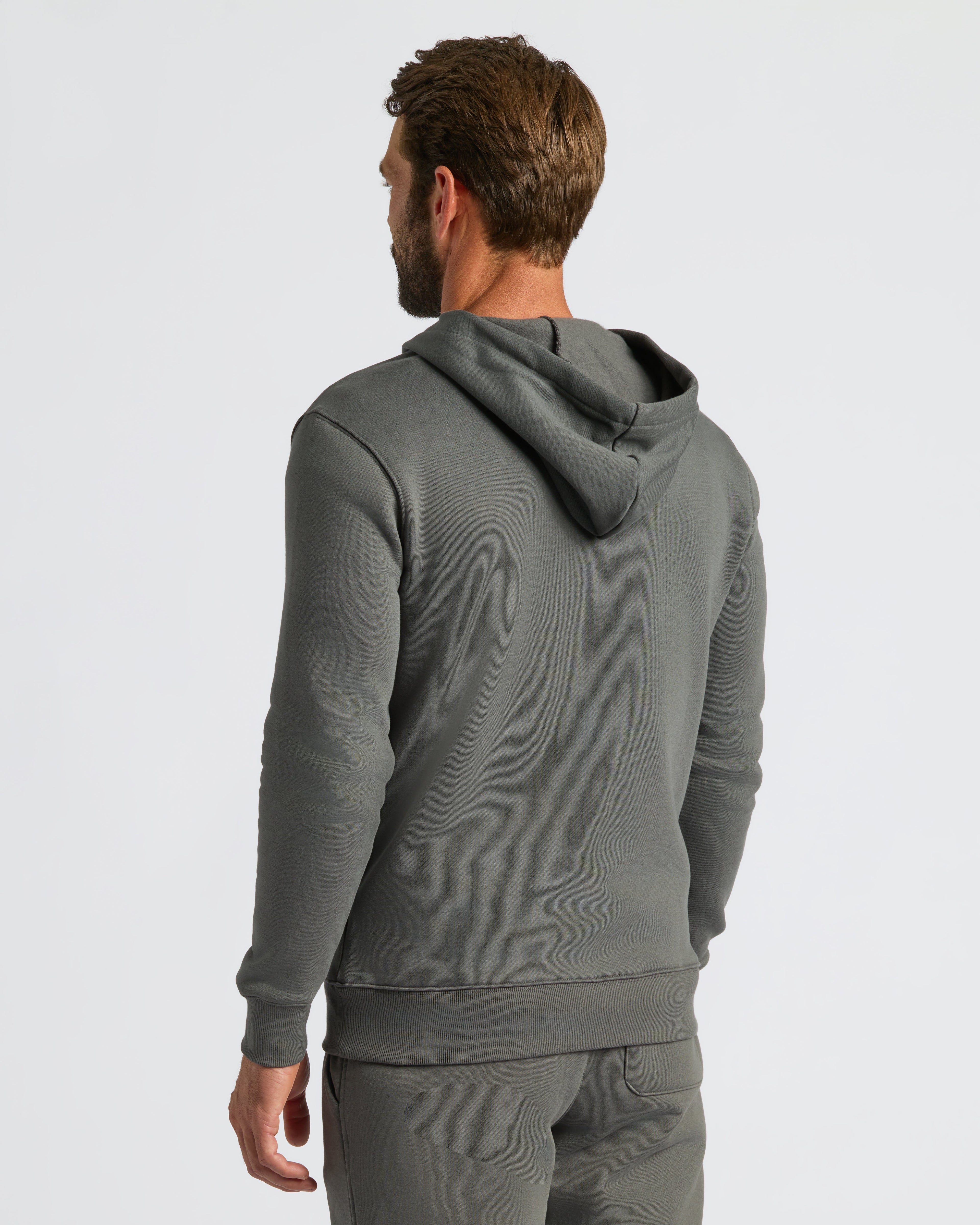 Carbon Fleece French Terry Zip Hoodie